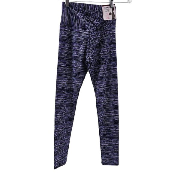 No Boundaries Sueded Crossover Waist Purple NOBO Junior Ankle Leggings - NWT - Picture 2 of 16